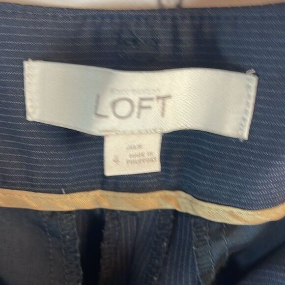 Loft Julie Trouser Straight Leg Pinstripe - Picture 4 of 5